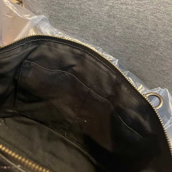 Coach Diamond Pattern Satchel - Picture 8 of 11